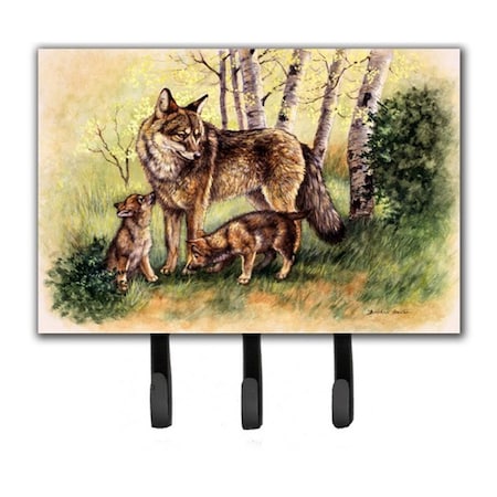 Jensendistributionservices Wolf Wolves by Daphne Baxter Leash or Key Holder MI1721067